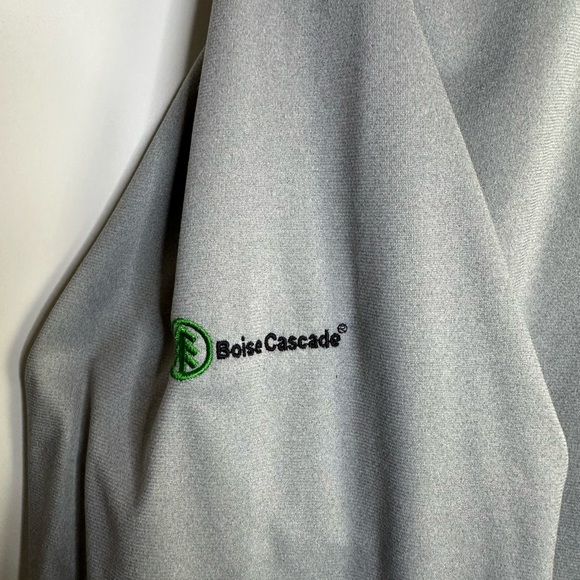 The North Face Men’s XXL 1/2 Zip Pullover Sweatshirt Gray - Picture 3 of 7